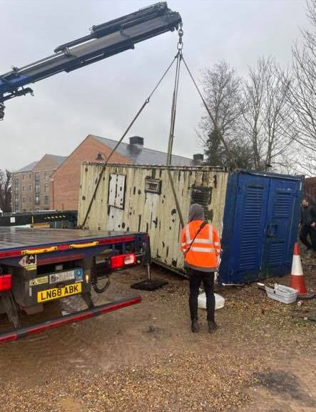 scrap container